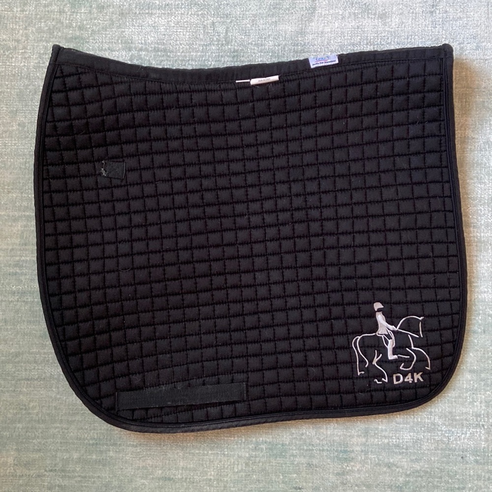 D4K dressage saddlepad